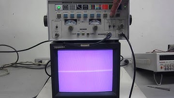 Leader LCG-404A Pattern generator 動作確認