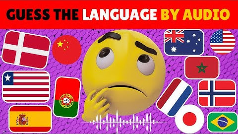 Can You Guess the Language from the Audio? 🔊🌍 | 20 Languages Challenge Quiz#Challenge #LanguageQuiz