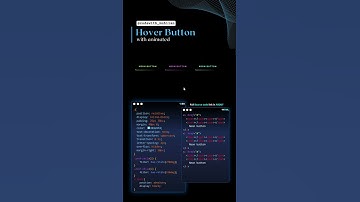 Hover Buttons Pure CSS..❤️ | #codewith_muhilan #css #coding
