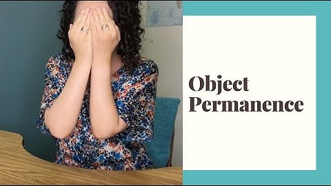 What is Object permanence