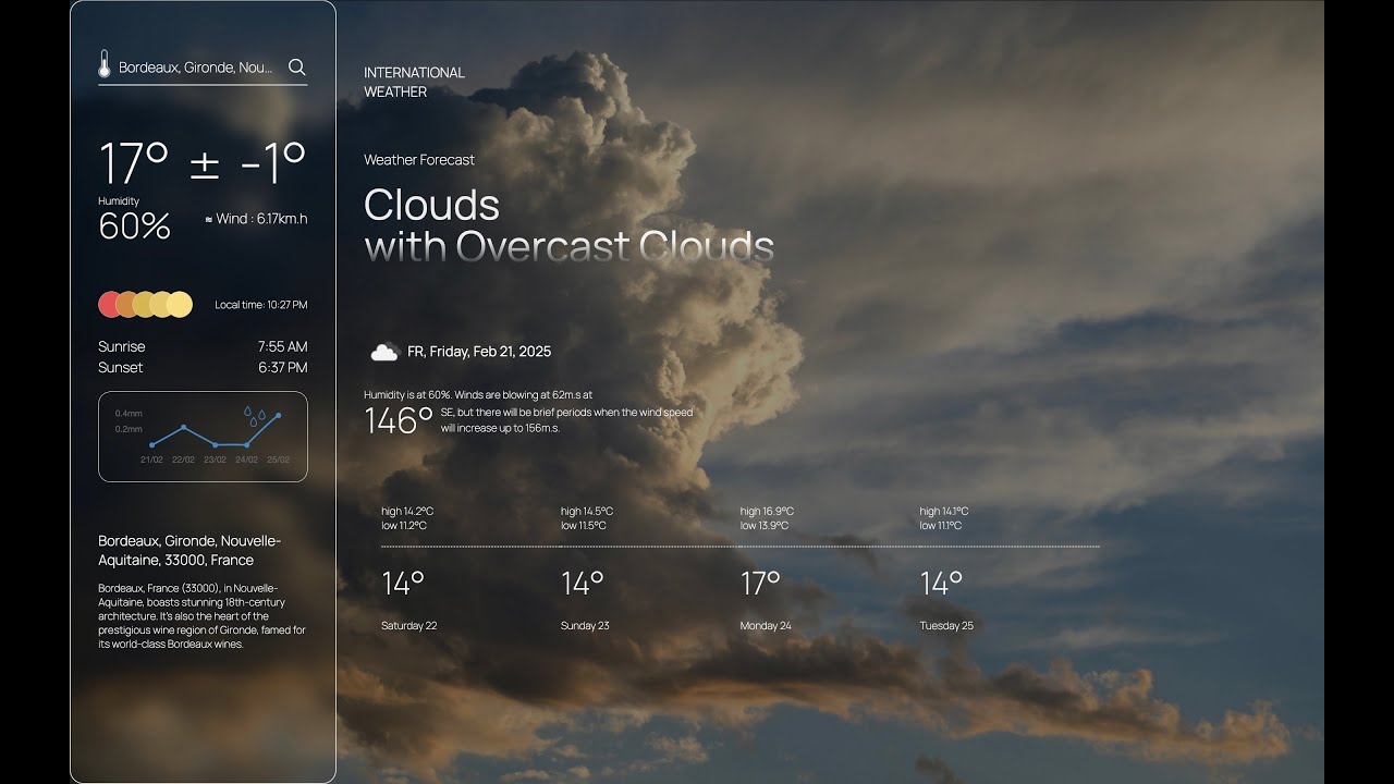 Weather App in ReactJs with ChatGPT Integration - YouTube