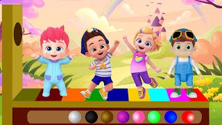 Baby Shark Learns Colors | CoComelon Nursery Rhymes & Kids Songs