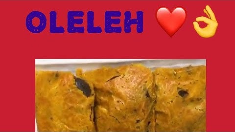 #GAMBIAN #OLELEH / MOI MOI  MY FAVORITE SNACK (#healthysnacks)