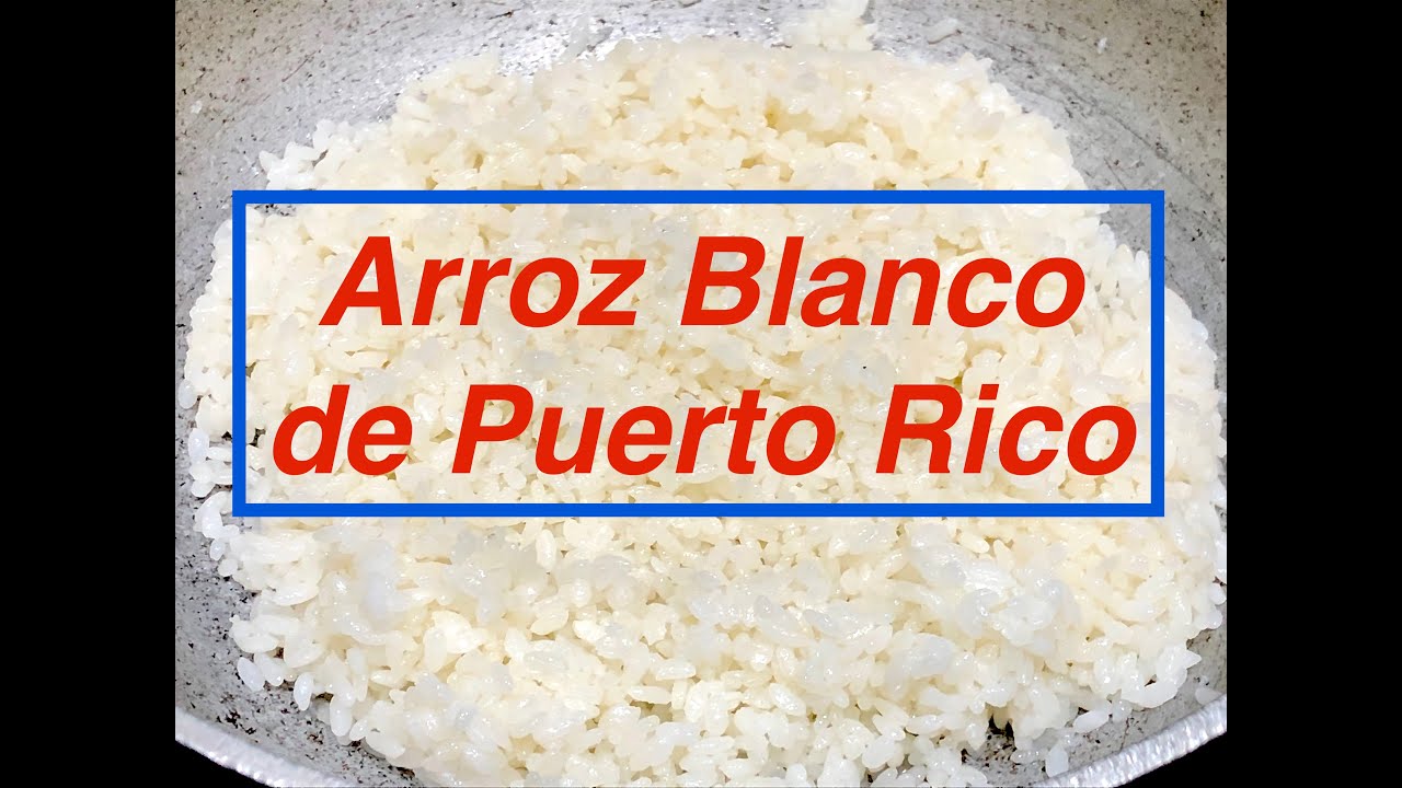 How to make Puerto Rican white rice - FoodieZoolee