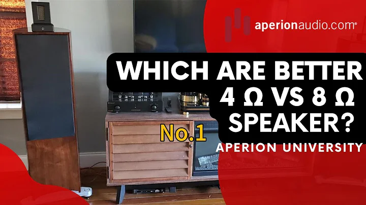 Which is better: 4-ohm or 8-ohm speakers? - Number one