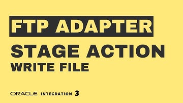 Write file upto 1 GB size with Stage action Write File operation in Oracle Integration 3, OIC 3