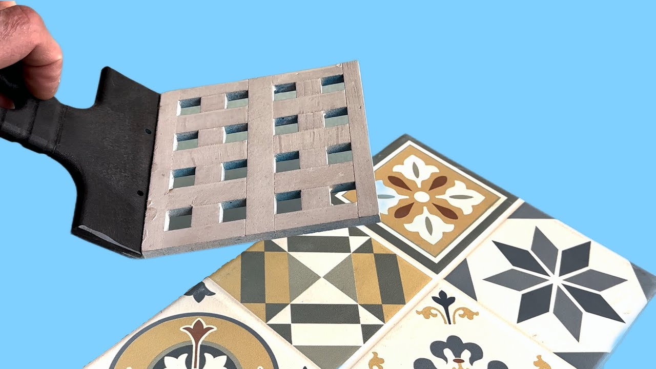 Плиточники делают это, даже на малых объёмах - YouTube