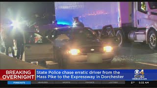 Driver Captured After Leading State Police On Chase From Hopkinton To Dorchester