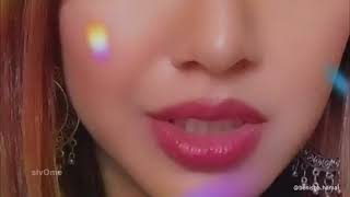 Close Up lips Nepali Actress / Model @benisha.hamal - zoom lips from tik tok