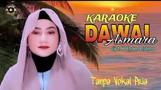 DAWAI ASMARA - DUET KARAOKE Dangdut [Tanpa vokal pria] @Amatirrecord84