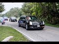 President Donald Trump FULL Motorcade 2018 Tampa (7-31-18)
