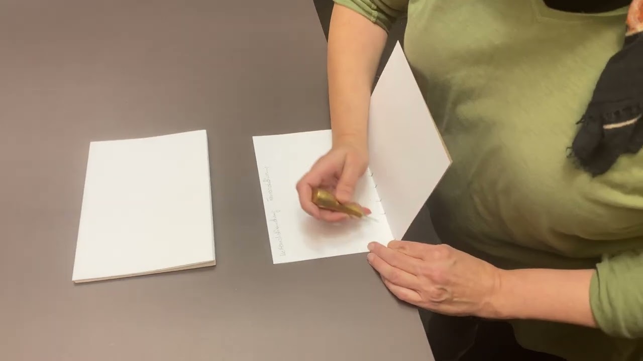 Kettenstichbindung #Kurs 012