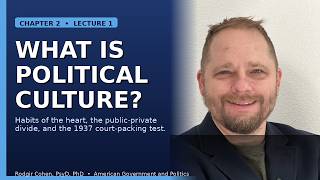 What Is Political Culture? | American Government (Ch. 2 Lecture 1)