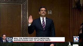 CIA director vists Moscow, warns Russia not to attack NATO