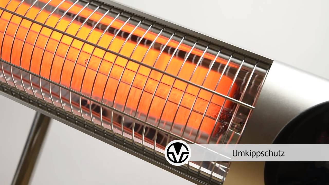 The Veito patio heater provides smart and efficient heat for smaller spaces