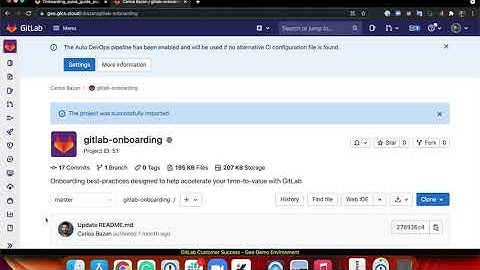 GitLab Onboarding Quick Guide