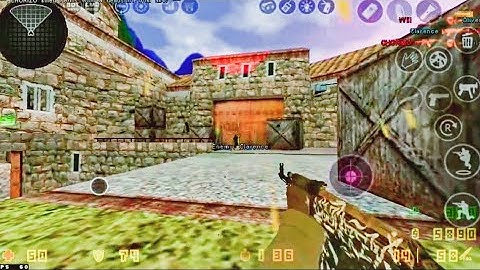 Counter-Strike 1.6 | Ak-47 Flash-back | New Mod Skins | Cobble Map | Offline Android Fps Gameplay