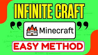 How to Make Minecraft in Infinity Craft (Infinite Craft l Infinite Craft Speedrun) screenshot 4