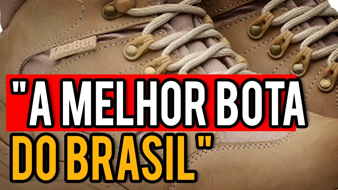 A BOTA MAIS CONFORTÁVEL DO BRASIL | THUNDERBEL