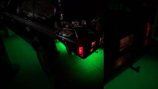 1985 Pontiac 6000 wagon glowing green! #underglow #streetglow #pontiac #6000 #green