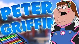 Peter Griffin Soundboard in Overwatch Competitive! (Overwatch Trolling)