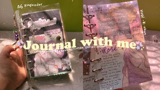 ✨🦋Kpop Journal with me 💜✨| India + (Asmr) , #1, BLACKPINK Rosé