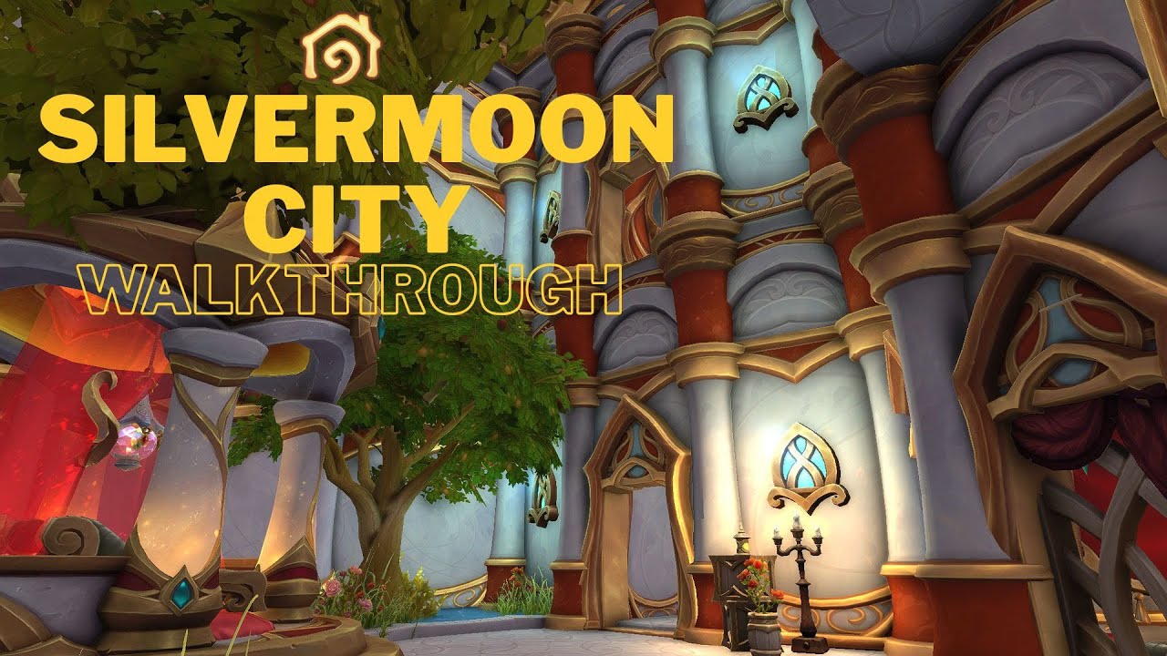 I Built Silvermoon City in WoW | Player Housing