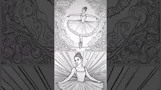 Ballet Coloring #ballet #coloring #childrensbook #coloringpages #colouringpage #creative