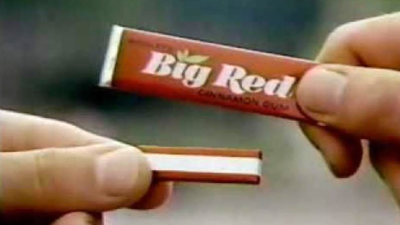 BIG RED Gum '90s Commercial YouTube