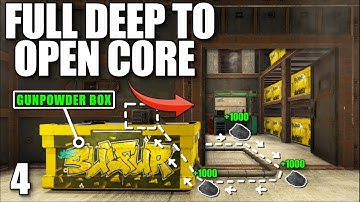 I WENT FULL DEEP ON A 12+ DEEP CLAN WHILE THEY WERE ONLINE | Solo Rust
