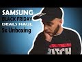Samsung Black Friday Unboxing - S9 256GB, Note 9 512GB, Clear Standing Covers, AKG Headphones