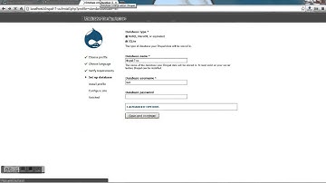 Drupal 7 Installation