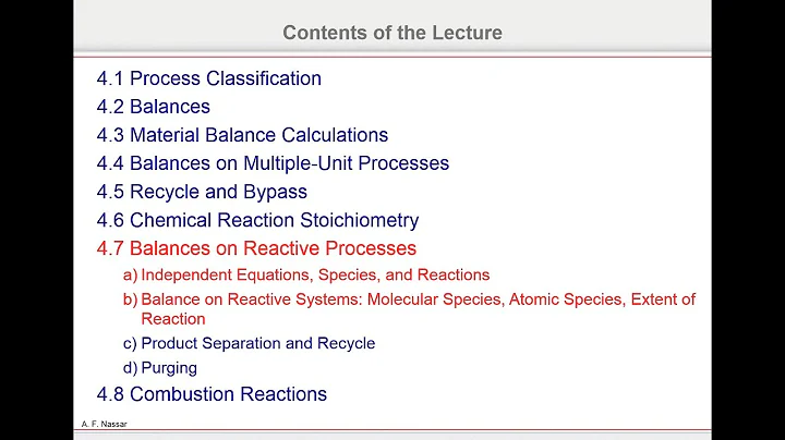 4_8 Material Balance: Independent Equations - Bala...