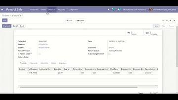 CBMS ODOO POS    How to Import Orders in POS