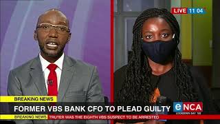 State tells court former #VBS CFO intends pleading guilty