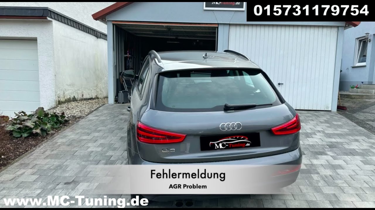 Audi Q3 Abgasrückführungsventil deaktivieren ( Leistungssteigerung )