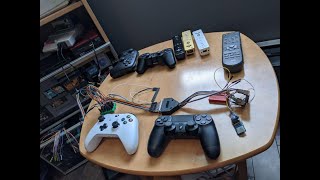 Blueretro Smash Tv Nes Four Score Mode 2 Players 4 Controllers Esp32
