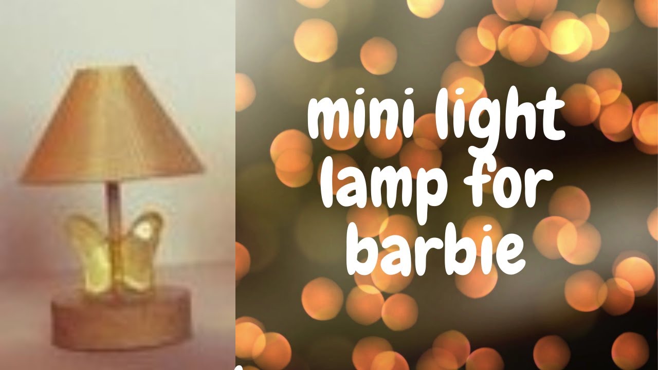 How to make. ..mini- light lamp - YouTube