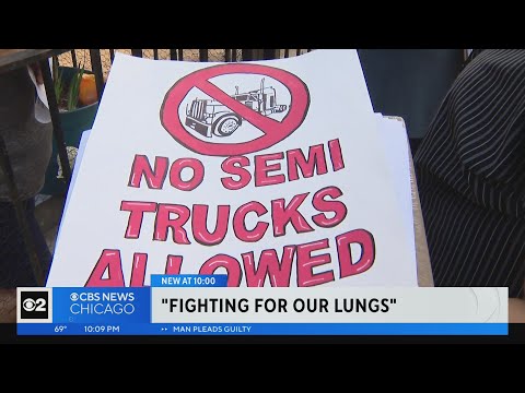 Semi-trailer trucks are causing health problems, Little Village activists say