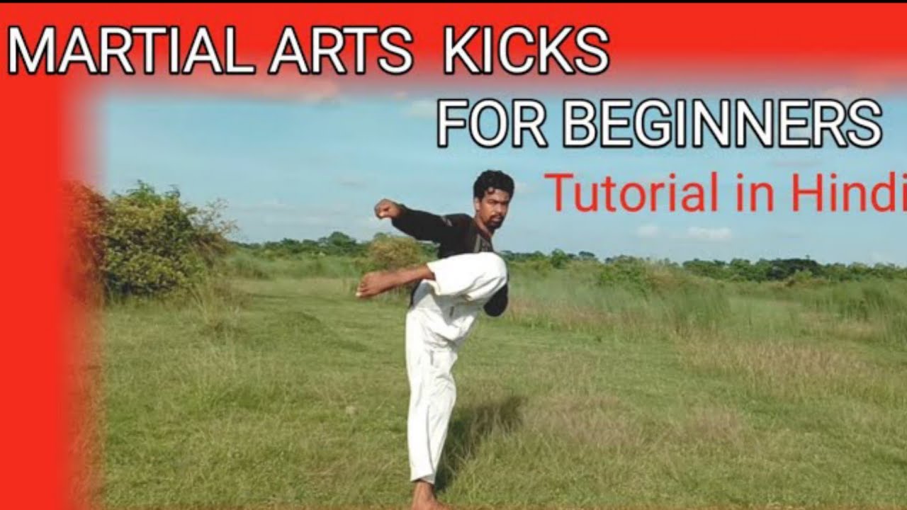 Martial arts kick for Beginners tutorial in hindi || - YouTube