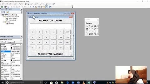 Cara Menggunakan VBA Pada Microsoft Excel 2013 Khususnya Dalam Pembuatan Kalkulator Ilmiah