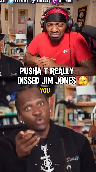 Pusha T dissed Jim Jones! 🫣 | Pusha T - Tinydesk performance