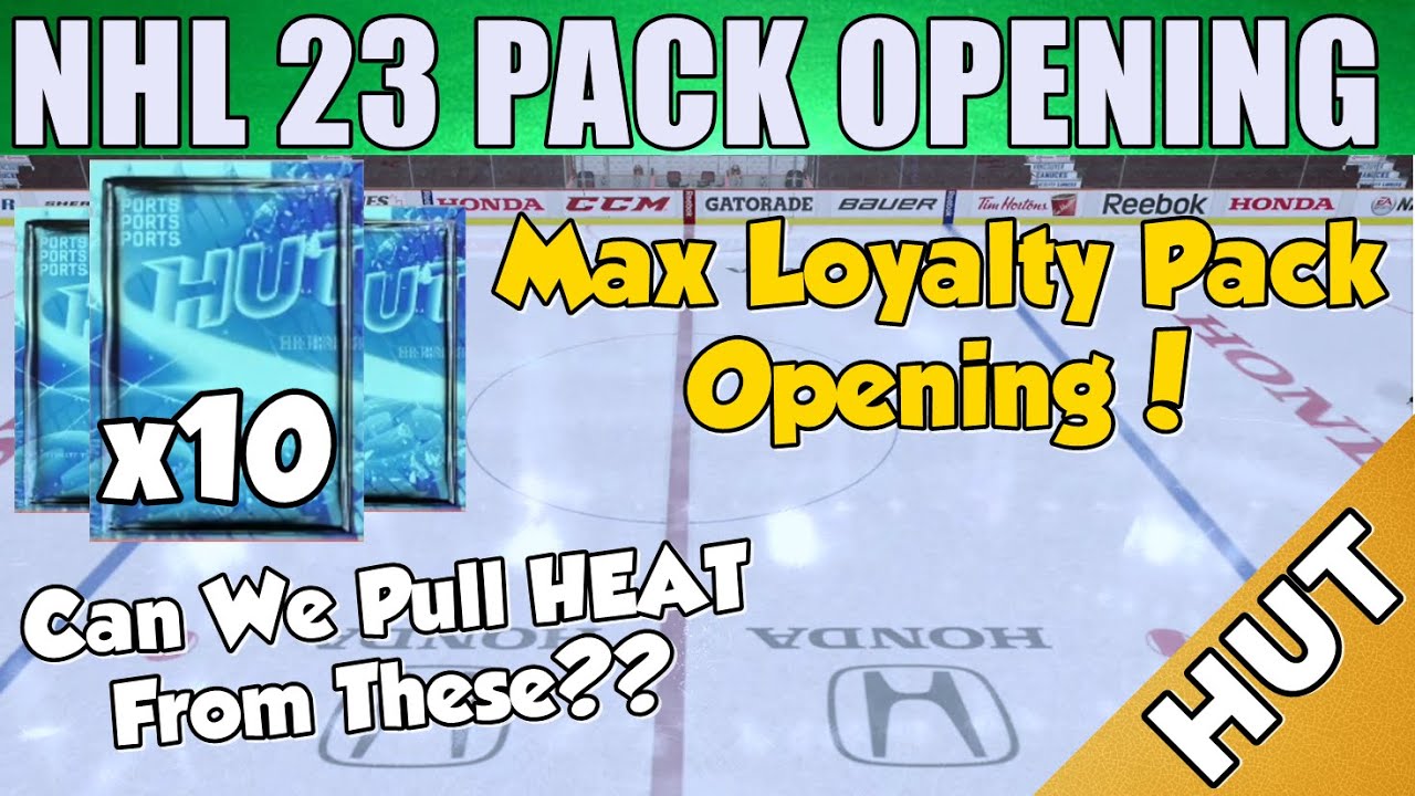 NHL 23 Loyalty Pack Opening! - NHL 23 HUT - Hockey Ultimate Team - Opening 10 Loyalty Packs!