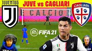 JUVENTUS vs CAGLIARI 10-10 SI VA AI RIGORI *Fifa 21 PALLA MATTA*