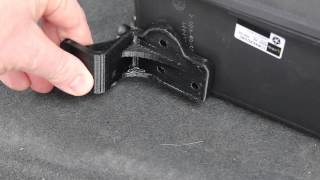 Jeep Wrangler subwoofer bracket plastic replacement