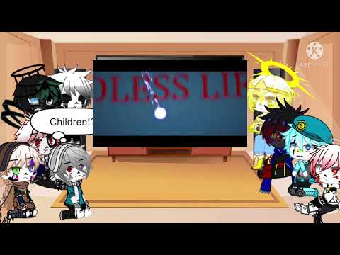 Au sans react to Daddy’s little monsters Fnaf Gacha