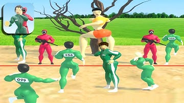 Red Light Challenge Game Best Squid Survival 456 Games 🦑🐱‍👤🦑 Gameplay All Levels iOS Android NEW #2