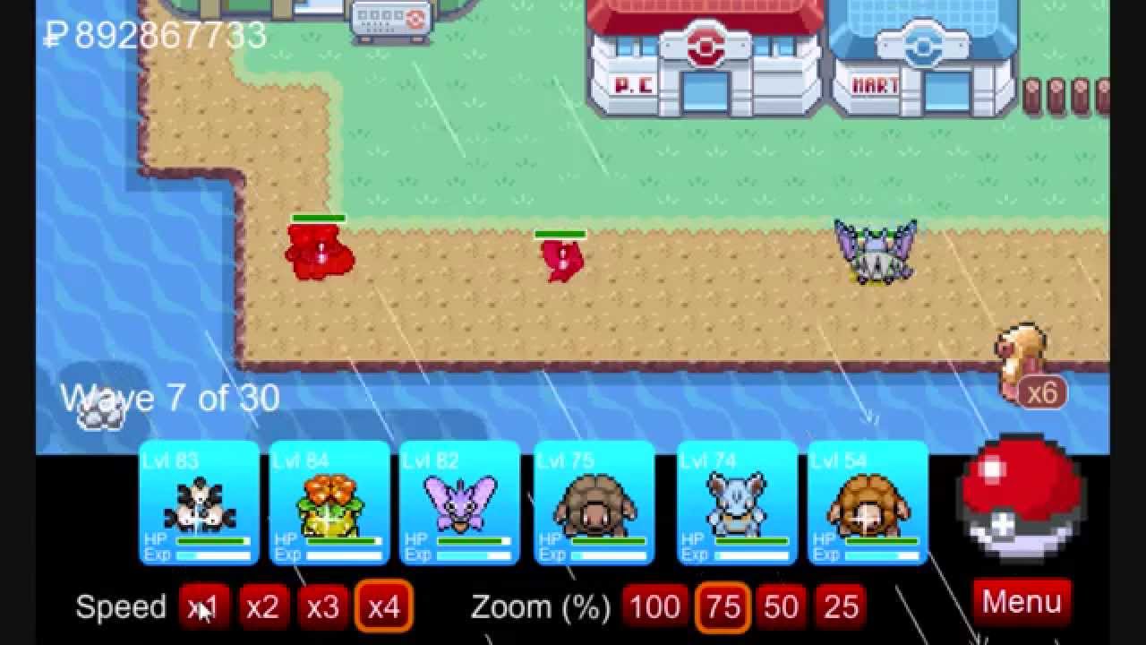 Pokemon tower defense by topzgamer