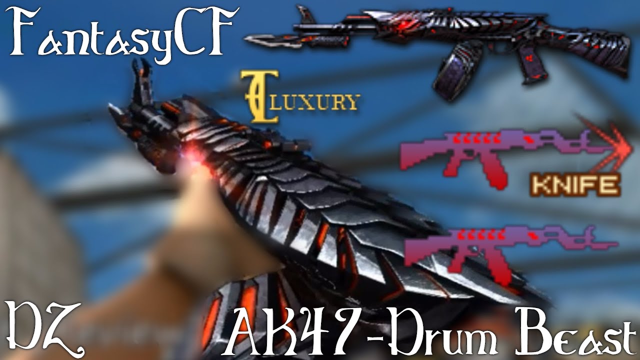 FantasyCF: AK47-Drum Beast [Review] [Dabbzapp]✔