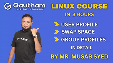 Linux Full Course Part #2 | Linux Tutorials | Swap Space Management | User and Group Profiles